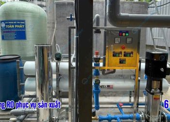 Hệ thống RO phục vụ sản xuất